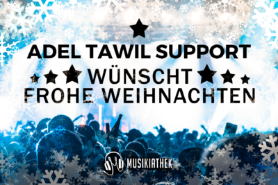 ADEL TAWIL SUPPORT-wuenscht-frohe-weihnachten